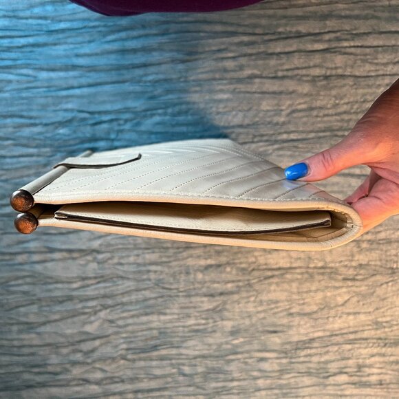 Yves Saint Laurent YSL vintage leather clutch - Picture 5 of 9